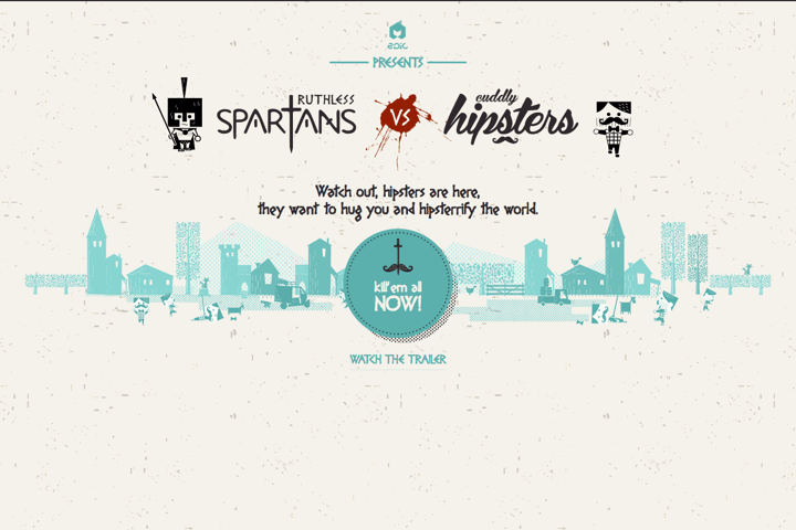 Ruthless Spartans vs Cuddly Hipsters